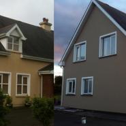 before and after house painting